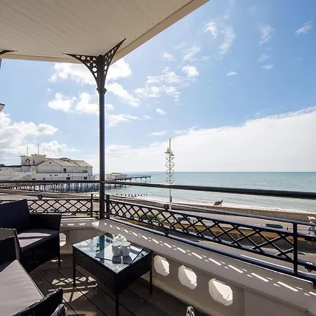 Panoramic Sea Views In Beachfront Apt W Balcony Bognor Regis Exterior photo
